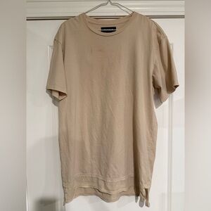 Pacsun Beige Men's T-Shirt